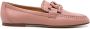 Tod's Kate loafers met gevlochten detail Roze - Thumbnail 1