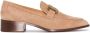 Tod's Kate loafers met schakelketting Beige - Thumbnail 1