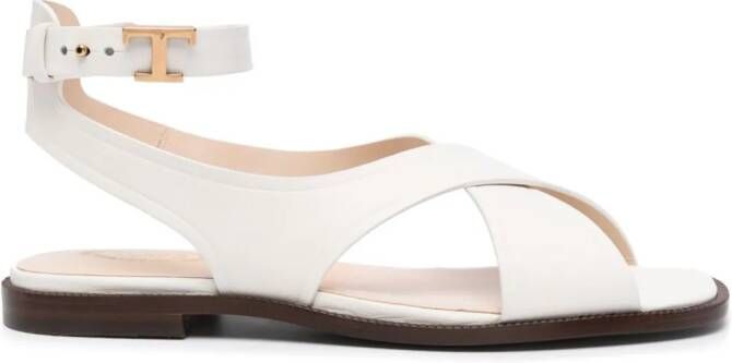 Tod's Kenia leren sandalen Wit