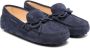 Tod's Kids Suède mocassins Blauw - Thumbnail 1