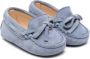 Tod's Kids Suède loafers Blauw - Thumbnail 1
