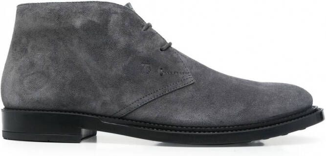 Tod's Enkellaarzen met veters Blauw
