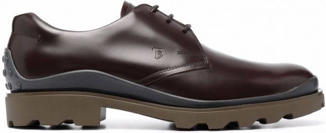 Tod's Derby veterschoenen Bruin