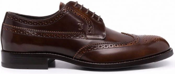 Tod's Leren brogues Bruin