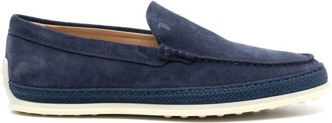 Tod's Leren loafers Blauw