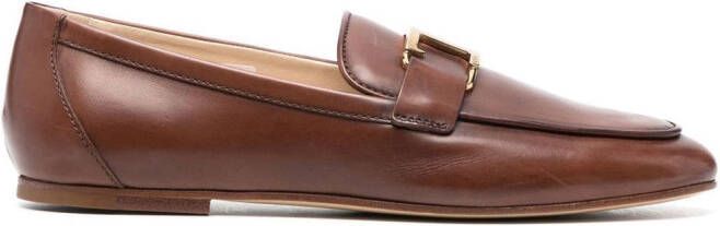 Tod's Leren loafers Bruin