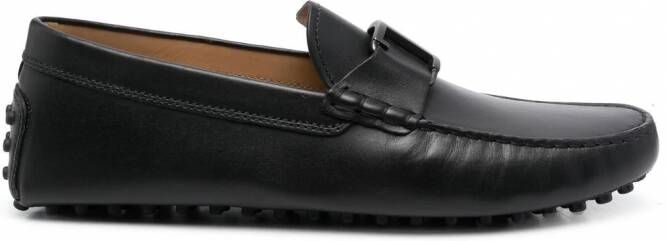 Tod's Leren loafers Zwart