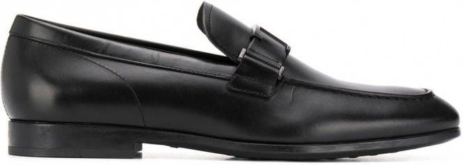 Tod's Leren loafers Zwart