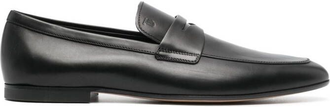 Tod's Leren loafers Zwart
