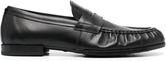 Tod's Leren loafers Zwart