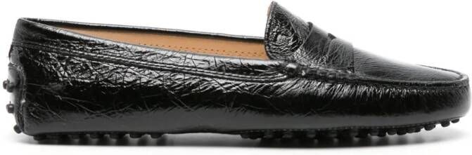 Tod's Leren loafers Zwart