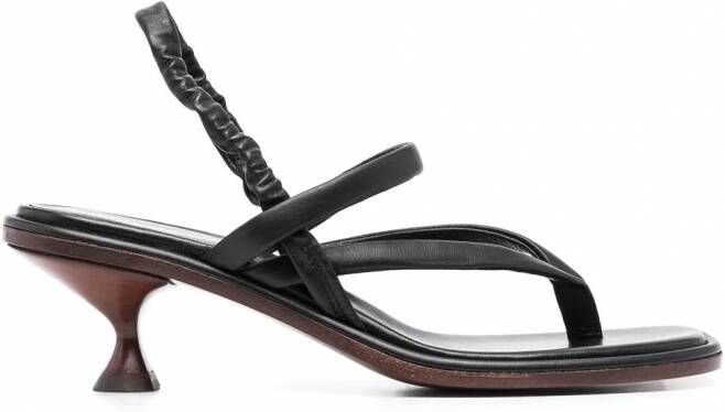 Tod's Leren sandalen Zwart