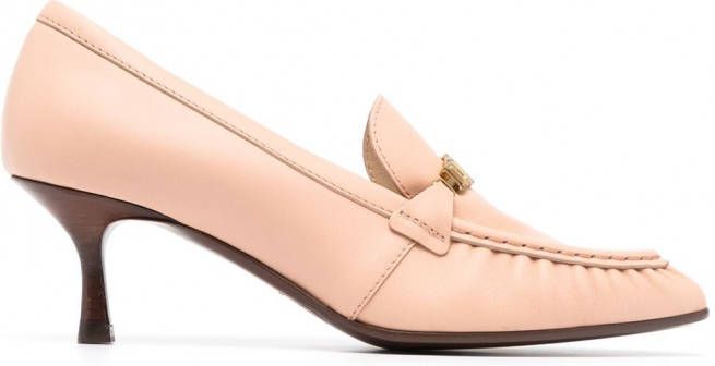 Tod's Loafer pumps verfraaid met ketting Roze