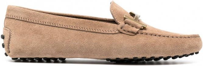 Tod's Loafers met gesp Beige