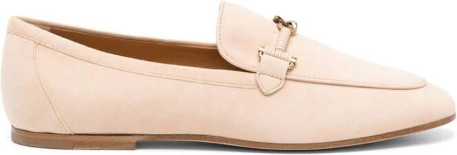 Tod's Loafers met horsebitdetail Beige