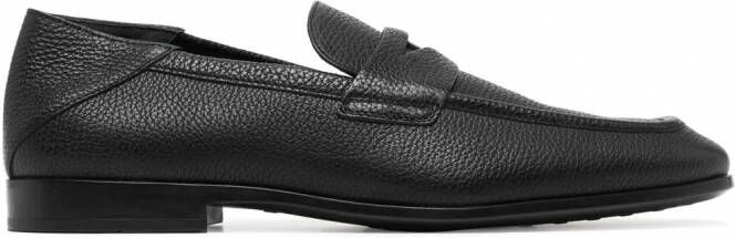 Tod's Loafers met logoplakkaat Zwart