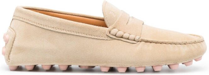 Tod's Loafers met ronde neus Beige