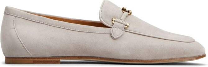 Tod's Loafers met ronde neus Grijs