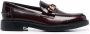 Tod's Loafers met logoplakkaat Rood - Thumbnail 1