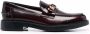 Tod's Loafers met logoplakkaat Rood - Thumbnail 1