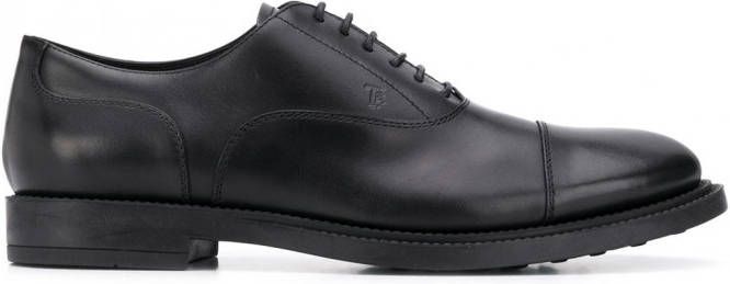 Tod's Oxford leren schoenen Zwart