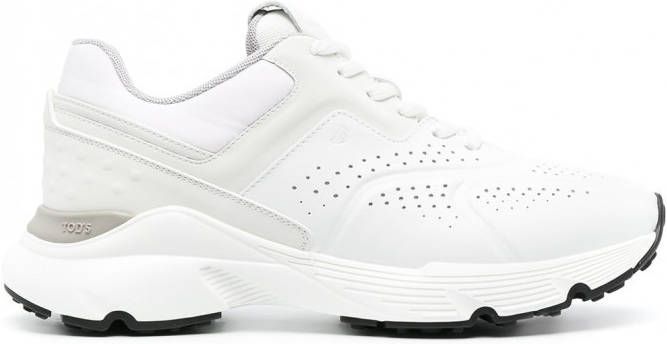 Tod's Geperforeerde sneakers Wit