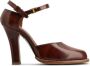 Tod's Pumps met logoplakkaat Bruin - Thumbnail 1