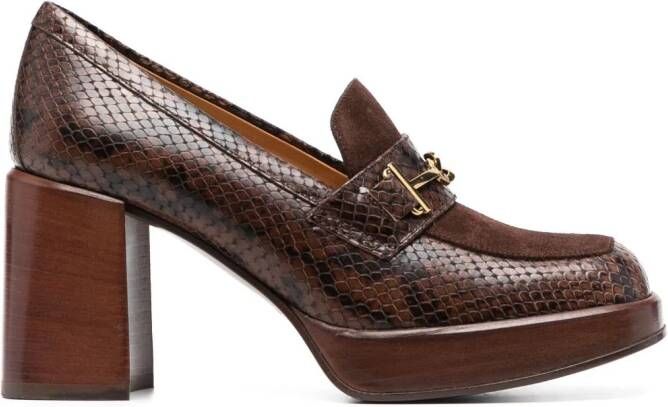 Tod's Pumps met vierkante neus Blauw