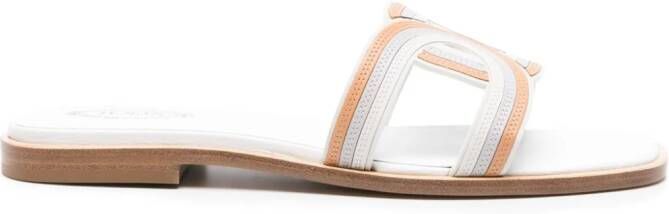 Tod's Sandalen met gekruiste bandjes Wit
