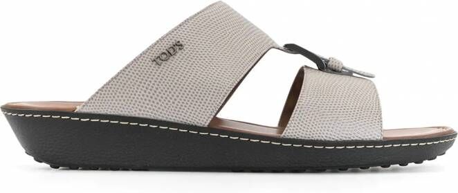 Tod's Sandalen met gesp Grijs