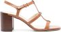 Tod's Sandalen met logoplakkaat 75 mm Bruin - Thumbnail 1