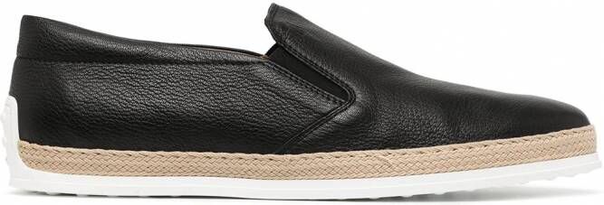 Tod's Slip-on espadrilles Zwart