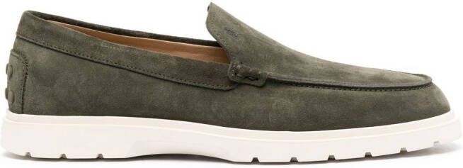 Tod's Slip-on loafers Groen