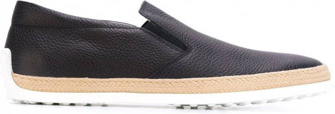Tod's Slip-on espadrilles Blauw
