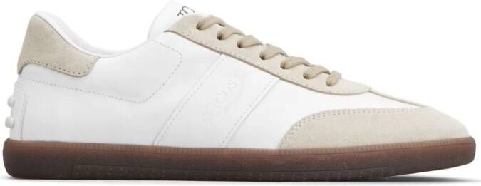 Tod's Sneakers met colourblocking Wit