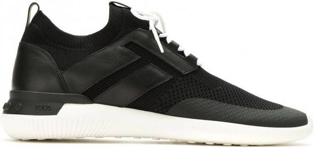 Tod's Sneakers met mesh vlak Zwart