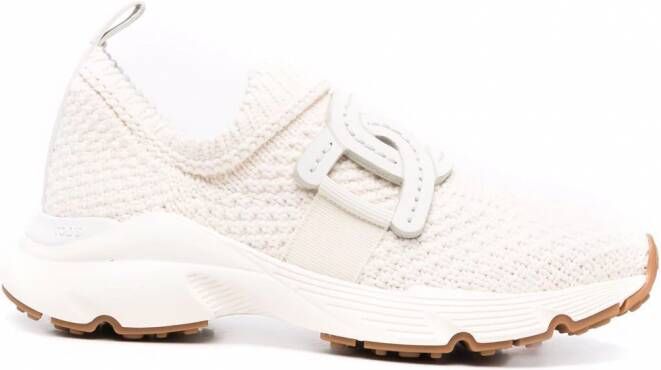 Tod's Sneakers verfraaid met ketting Wit