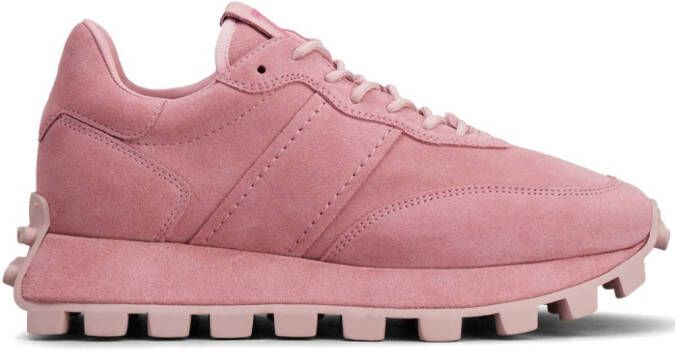 Tod's Sportiva Run suède sneakers Roze