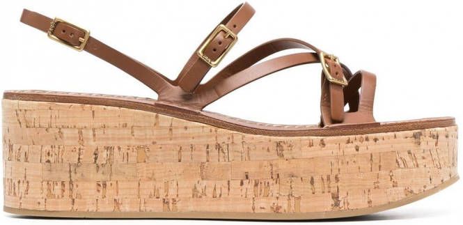 Tod's Sandalen met bandje Bruin