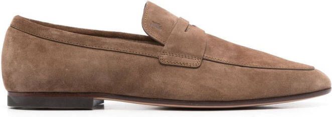 Tod's Suède loafers Bruin