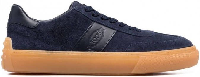 Tod's Suède sneakers Blauw