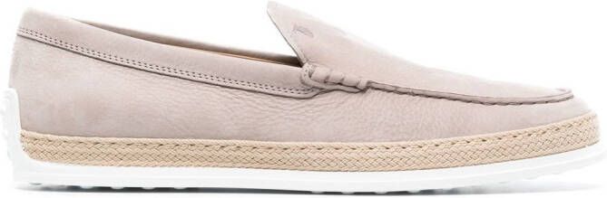 Tod's Slip-on loafers Beige