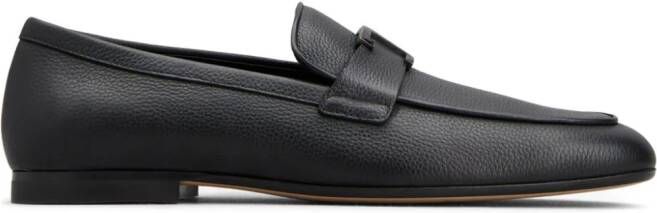 Tod's T Timeless leren loafers Zwart