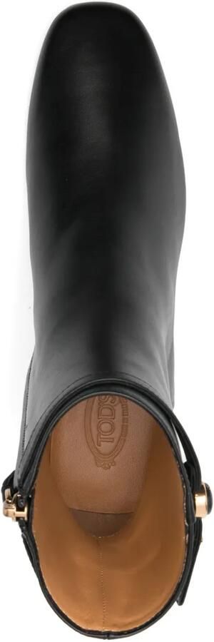 Tod's 40mm laarzen met logodetail Zwart - Foto 4