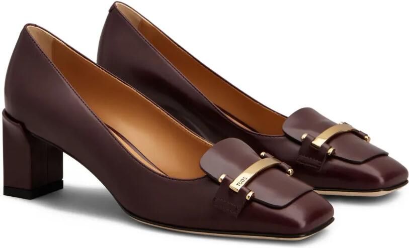 Tod's 50mm leren pumps Rood - Foto 4