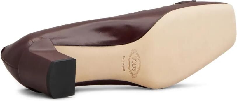 Tod's 50mm leren pumps Rood - Foto 5