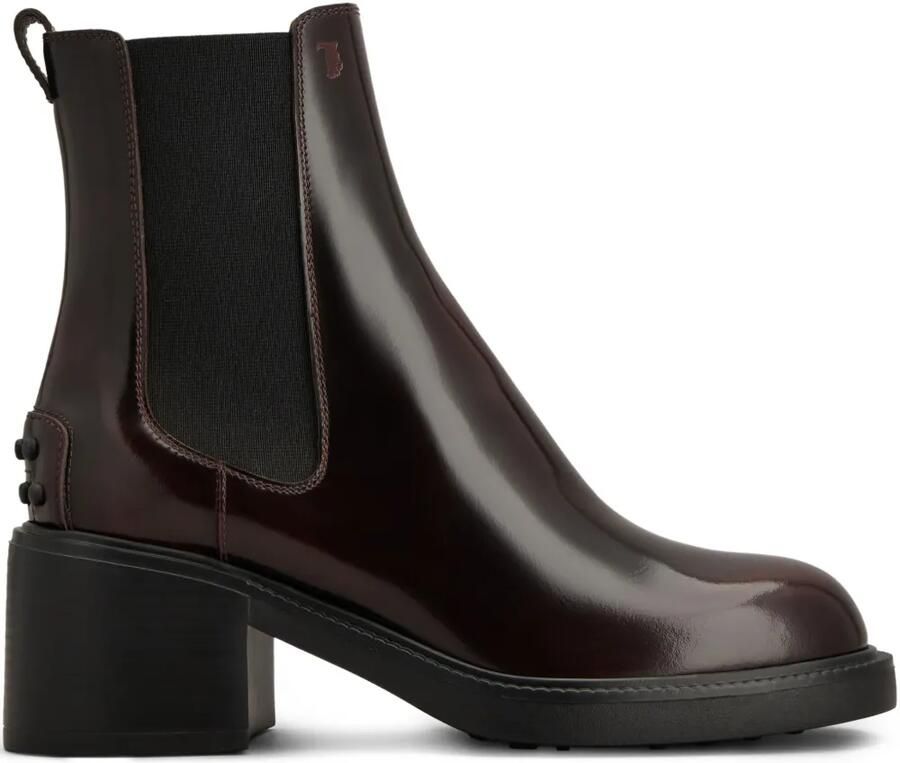 Tod's 60 mm Chelsea laarzen Rood
