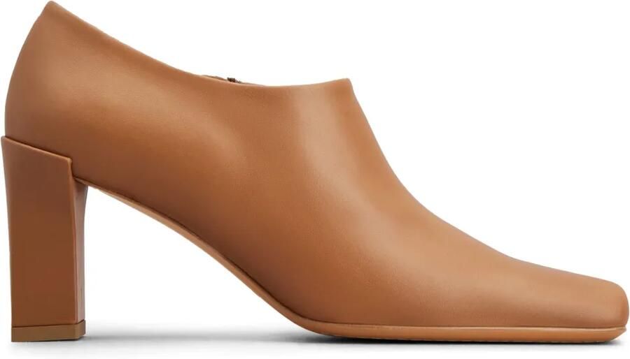 Tod's 85mm Laarzen met vierkante neus Bruin