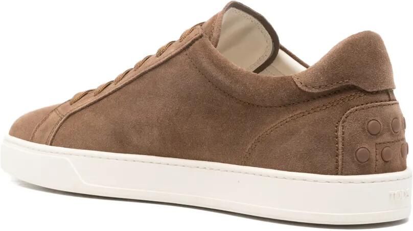 Tod's Allacciata Cassetta suède sneakers Zwart - Foto 3