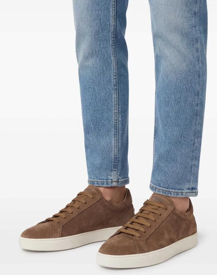 Tod's Allacciata Cassetta suède sneakers Zwart - Foto 2